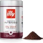 illy, Caffè Macinato per Espresso Tostato INTENSO, 100% Arabica con Note di Cacao e Frutta Secca, Retrogusto Pieno e Corposo, Confezione da 250g