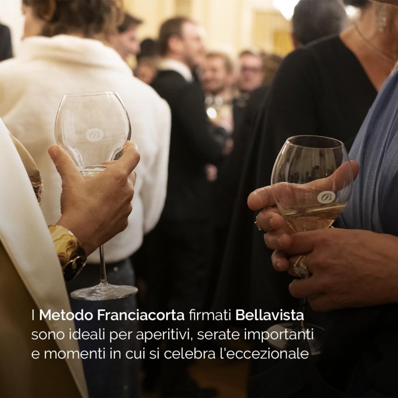 Bellavista Alma Grande Cuvèe Brut – Franciacorta DOCG - Uve Chardonnay, Pinot Nero, Pinot Bianco – 750 ml - 750ml Bellavista Alma Grande Cuvèe Brut – Franciacorta DOCG - Uve Chardonnay, Pinot Nero, Pinot Bianco – 750 ml - 750ml