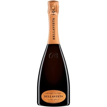 Bellavista Alma Grande Cuvèe Brut – Franciacorta DOCG - Uve Chardonnay, Pinot Nero, Pinot Bianco – 750 ml - 750ml