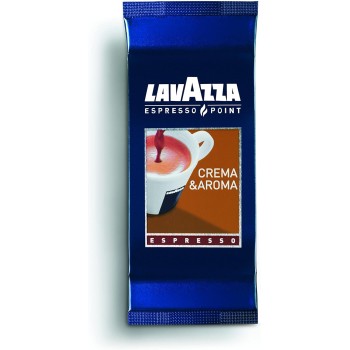 Lavazza Espresso Point, Capsule Caffè Crema&Aroma, 50 Astucci da 2 Capsule, 100 Capsule