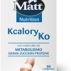 Matt, Kcalory Ko, Integratore Alimentare con Cromo Utile nel Metabolismo di Grassi, Zuccheri e Proteine, Potere Dimagrante, Controlla il Senso di Fame, Confezione da 30 Compresse