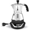Bialetti Moka Timer, Caffettiera Elettrica Con Timer Incorporato, 3 Tazze, Nero, ‎25 x 22 x 20 cm, 453.59 grammi - 3 Tazze