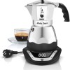 Bialetti Moka Timer, Caffettiera Elettrica Con Timer Incorporato, 3 Tazze, Nero, ‎25 x 22 x 20 cm, 453.59 grammi - 3 Tazze