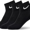 Nike Everyday Cushioned Calzini, Nero (Black/White), M Uomo