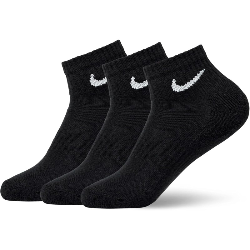 Nike Everyday Cushioned Calzini, Nero (Black/White), M Uomo