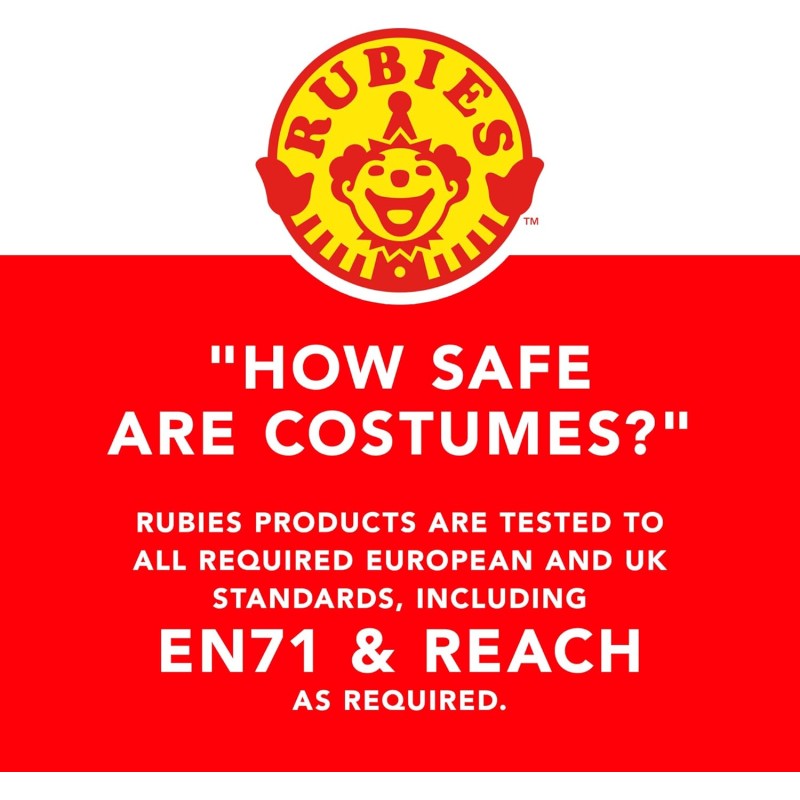 Rubie's Freddy -630098 Maschere Bambini e ragazzi - 6-8 anni Multi