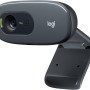 Logitech C270 Webcam HD, 720p/30fps, Videochiamate HD Widescreen, Correzione Automatica ‎Luminosità, Microfono Riduzione del Rumore