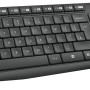 Logitech MK235 Combo Tastiera e Mouse Wireless per Windows, Ricevitore Unifying USB 2,4 GHz Wireless, 15 Tasti FN, Lunga Durata della Batteria, PC, Laptop, Layout Italiano QWERTY - Grigio