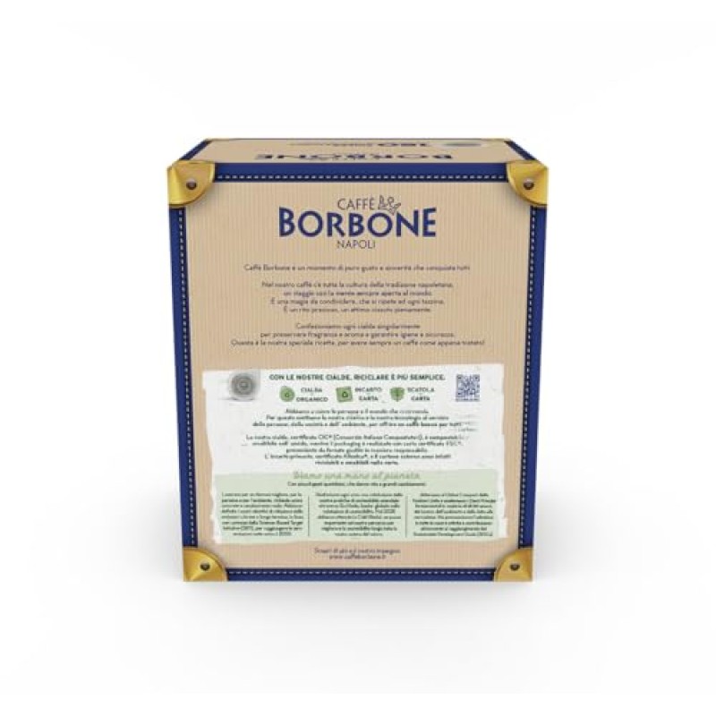 Caffè Borbone Cialda Compostabile, Miscela Oro - 150 Cialde - Sistema ESE - Miscela Oro