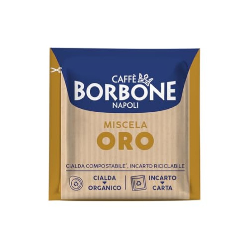 Caffè Borbone Cialda Compostabile, Miscela Oro - 150 Cialde - Sistema ESE - Miscela Oro