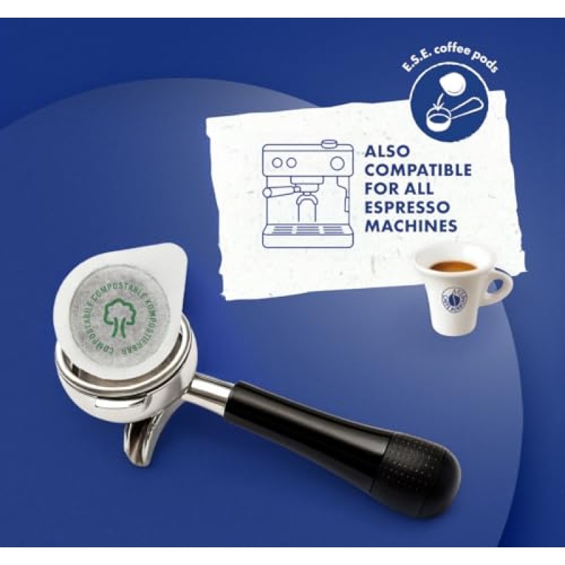 Caffè Borbone Cialda Compostabile, Miscela Oro - 150 Cialde - Sistema ESE - Miscela Oro