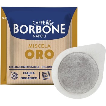 Caffè Borbone Cialda Compostabile, Miscela Oro - 150 Cialde - Sistema ESE - Miscela Oro