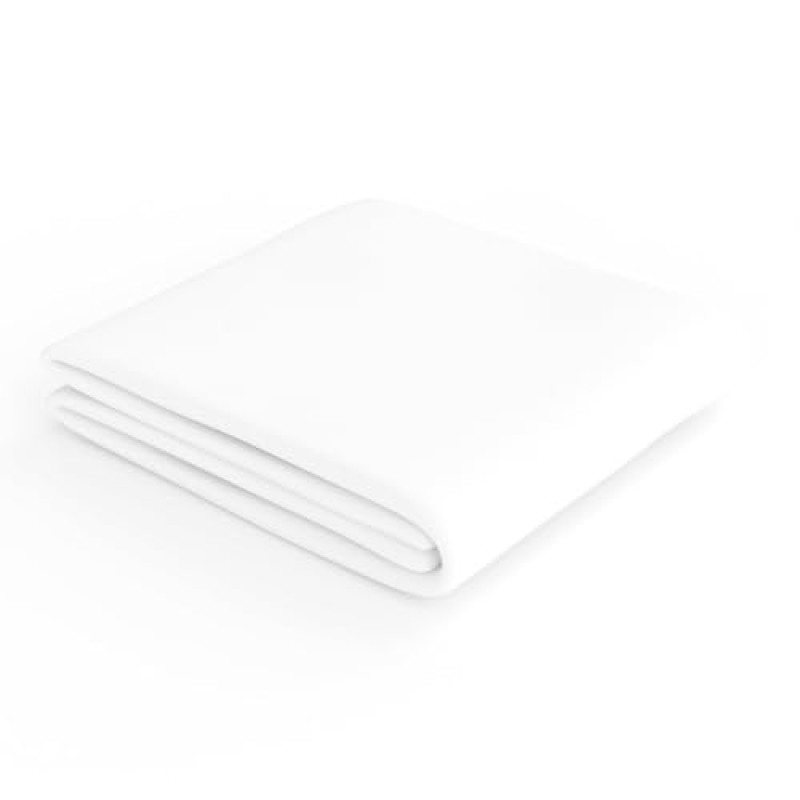 Amazon Basics Lenzuolo con angoli Singolo, 90 x 190 x 30 cm, in 100% Microfibra con altezza da 30cm, Bianco - 90 x 190 x 30 cm Bianco