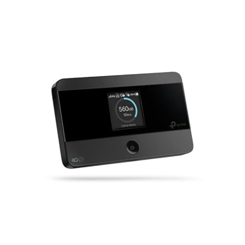 TP-Link M7350 Saponetta WiFi Portatile 4G LTE Cat4, Visualizzazione Sullo Schermo, N300Mbps, Modem Wifi, Router WiFi con Sim, Router, Modem 4g Sim, Batteria Ricaricabile, Facile da Usare