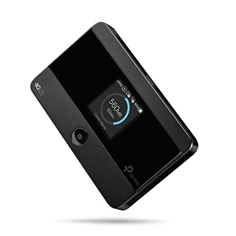 TP-Link M7350 Saponetta WiFi Portatile 4G LTE Cat4, Visualizzazione Sullo Schermo, N300Mbps, Modem Wifi, Router WiFi con Sim, Router, Modem 4g Sim, Batteria Ricaricabile, Facile da Usare