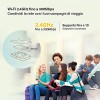 TP-Link M7350 Saponetta WiFi Portatile 4G LTE Cat4, Visualizzazione Sullo Schermo, N300Mbps, Modem Wifi, Router WiFi con Sim, Router, Modem 4g Sim, Batteria Ricaricabile, Facile da Usare