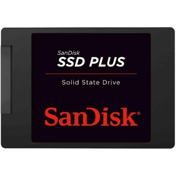 SanDisk SSD PLUS 240 GB Sata III 2.5 Inch Internal SSD, Up to 530 MB/s, Black - 240GB