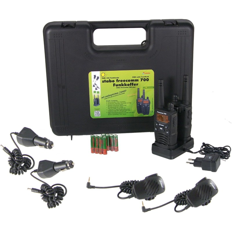 Stabo Elektronik 20701 freecomm 700 Funk Valigetta PMR Dispositivo Stabo Elektronik 20701 freecomm 700 Funk Valigetta PMR Dispositivo