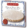 DOÑA JIMENA - Torta di Dolce alla Mandorla, Senza Glutine, Consistenza Croccante, Dolce Natalizio con Ricetta Artigianale, Qualità Extra, Formato Rotondo, Torrone tradizionale, 150 g