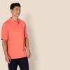 Amazon Essentials Polo in Cotone piqué vestibilità Regular (Disponibile in Taglie Extra Forti) Uomo - L Arancio Corallo