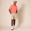 Amazon Essentials Polo in Cotone piqué vestibilità Regular (Disponibile in Taglie Extra Forti) Uomo - L Arancio Corallo