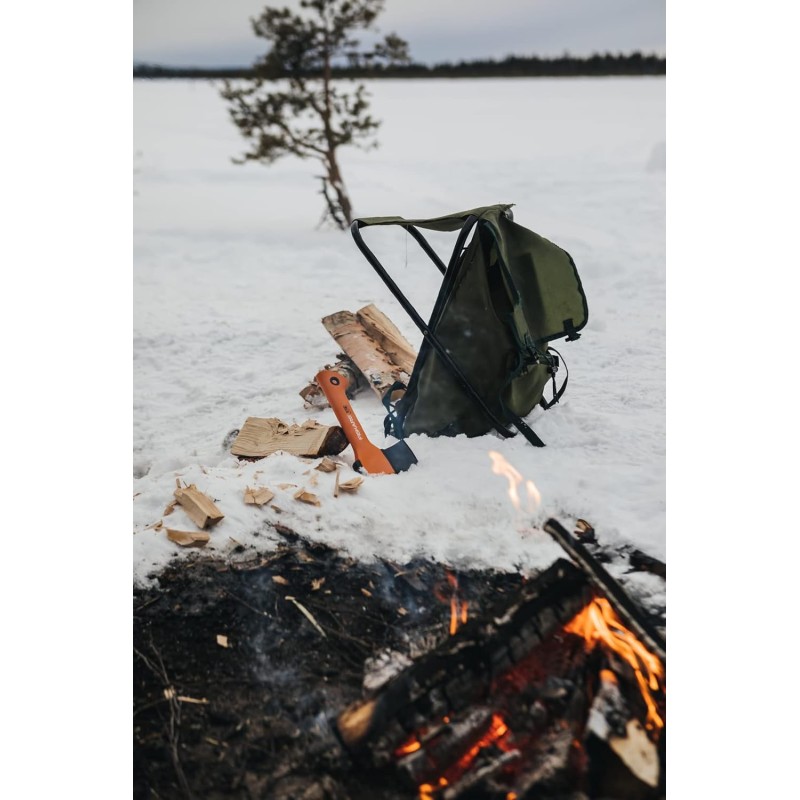 Fiskars X5 Cutting Axe, Length: 23 cm, XXS, Black/Orange, 1015617 Fiskars X5 Cutting Axe, Length: 23 cm, XXS, Black/Orange, 1015617