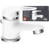 EISL SPEED NI075SCR-W rubinetto bagno lavabo, miscelatore da bagno, miscelatore lavabo bagno, rubinetto lavandino bagno, cromato/bianco - Miscelatore Speed Per Lavabo Bianco EISL SPEED NI075SCR-W rubinetto bagno lavabo, miscelatore da bagno, miscelatore lavabo bagno, rubinetto lavandino bagno, cromato/bianco - Miscelatore Speed Per Lavabo Bianco