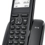 Gigaset A116 - Telefono Cordless - Durata delle batterie 12 ore di conversazione e 130 ore di standby - Fino a 50 voci, Nero [Compatibile in IT, ES]