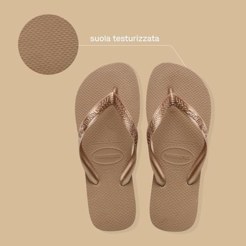 Havaianas Top Tiras InfraditoDonna - 39/40 EU Rose Gold Havaianas Top Tiras InfraditoDonna - 39/40 EU Rose Gold
