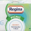 Regina Picnic - 162 Tovaglioli a 1 Velo, Pratici e Vivaci, Decorazioni Assortite, 100% Pura Cellulosa Certificata FSC® - 1 Confezione da 162