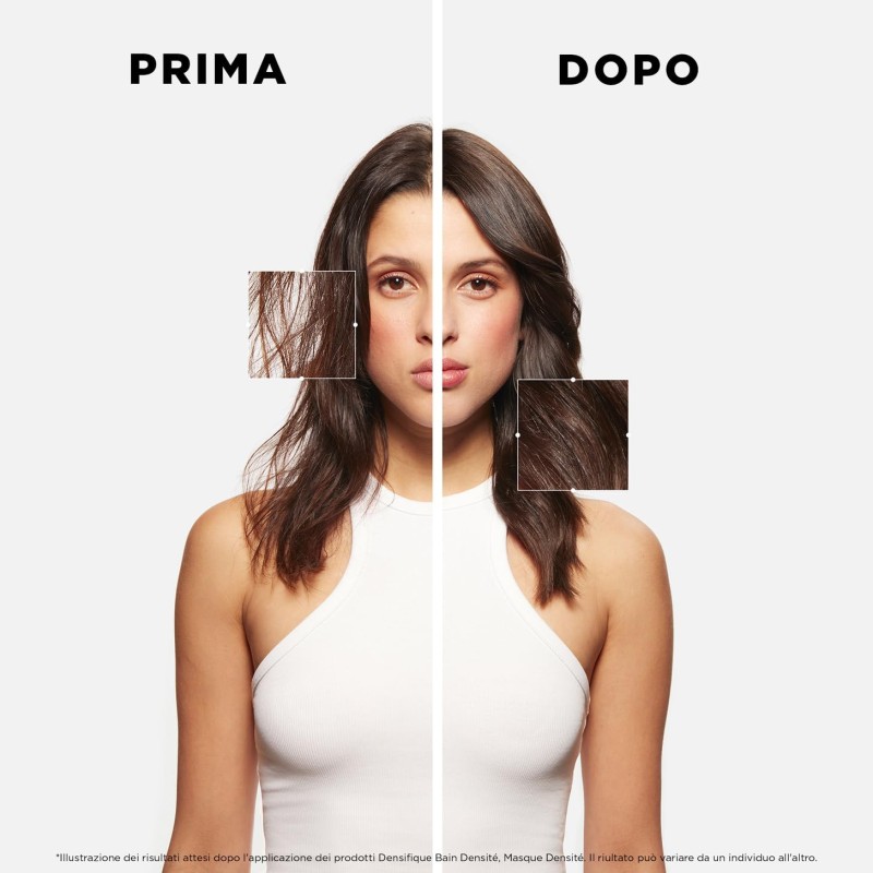 Kérastase, Densifique Femme, Shampoo Rimpolpante & Ridensificante, Per Capelli Fini & Sottili, Bain Densité, 250 ml