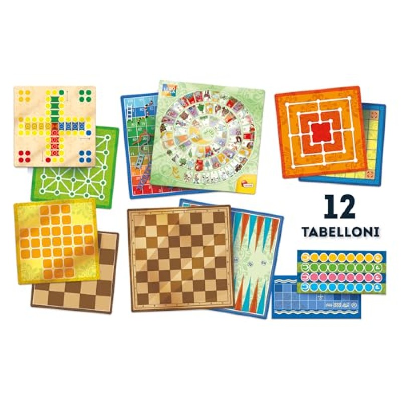 Liscianigiochi Ludoteca Giochi Riuniti 57023 Più di 60, 6 anni + Liscianigiochi Ludoteca Giochi Riuniti 57023 Più di 60, 6 anni +