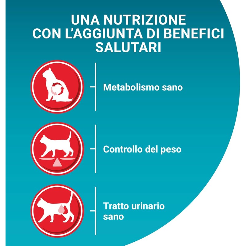 Purina ONE Bifensis Crocchette Gatto Sterilizzato Salmone, Sacco da 2,8kg - 2,8kg Purina ONE Bifensis Crocchette Gatto Sterilizzato Salmone, Sacco da 2,8kg - 2,8kg