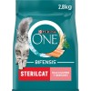 Purina ONE Bifensis Crocchette Gatto Sterilizzato Salmone, Sacco da 2,8kg - 2,8kg Purina ONE Bifensis Crocchette Gatto Sterilizzato Salmone, Sacco da 2,8kg - 2,8kg