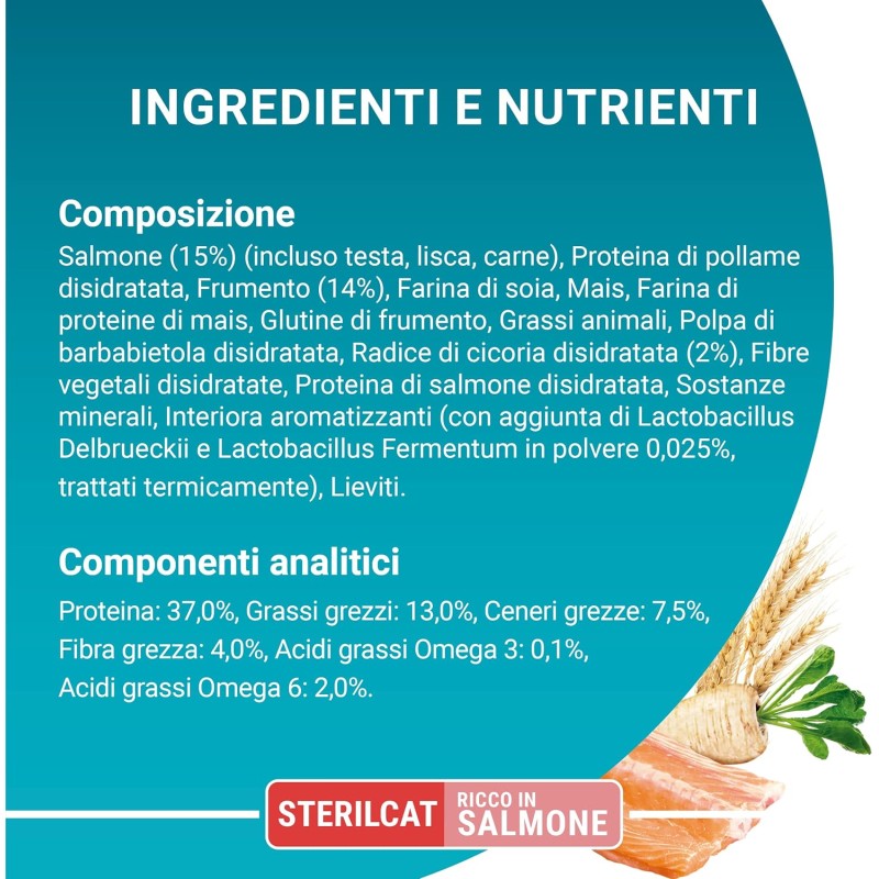 Purina ONE Bifensis Crocchette Gatto Sterilizzato Salmone, Sacco da 2,8kg - 2,8kg Purina ONE Bifensis Crocchette Gatto Sterilizzato Salmone, Sacco da 2,8kg - 2,8kg