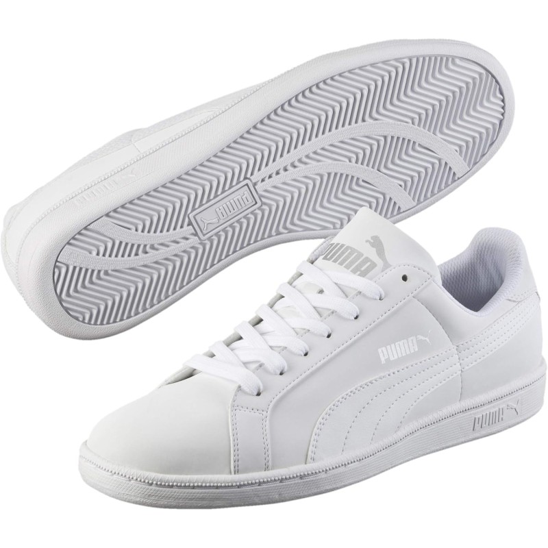 Puma Smash Buck Scarpa Tennis - 38.5 EU Bianca Puma White Puma White Puma Smash Buck Scarpa Tennis - 38.5 EU Bianca Puma White Puma White