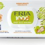Fria Baby Eco Natural 1000 Giorni Salviette per Cambio Pannolino, Formula con Estratto di Avena ad Azione Riequilibrante sulla Pelle, Dermatologicamente Testate, Confezione da 72 Salviette - 72 unità (Confezione da 1)
