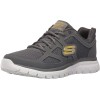 Skechers Burns Agoura, Sneakers,Sports Shoes Uomo - 40 EU Charcoal Leather Mesh Trim Skechers Burns Agoura, Sneakers,Sports Shoes Uomo - 40 EU Charcoal Leather Mesh Trim