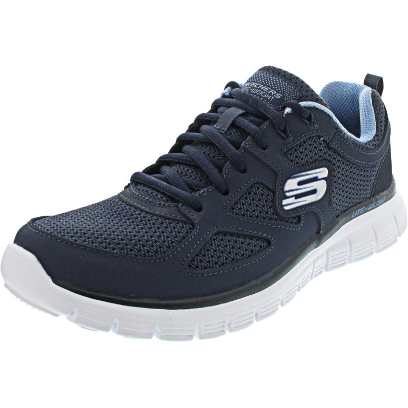 Skechers Burns Agoura, Sneakers,Sports Shoes Uomo - 45 EU Navy Leather Mesh Trim Skechers Burns Agoura, Sneakers,Sports Shoes Uomo - 45 EU Navy Leather Mesh Trim