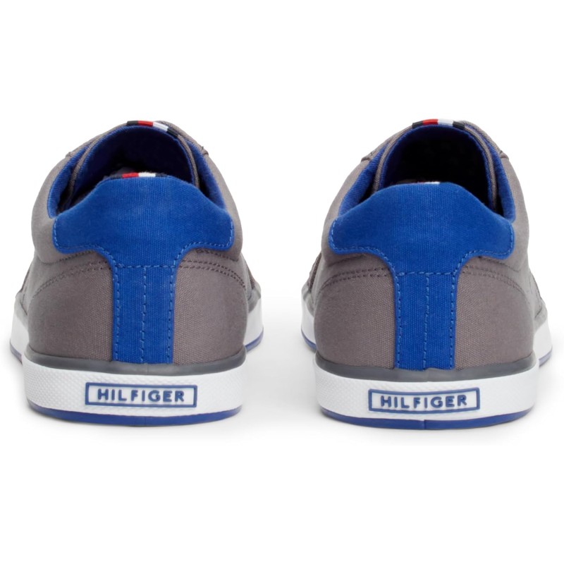 Tommy Hilfiger Sneakers Vulcanizzate Uomo Scarpe - 41 EU Grigio Steel Grey