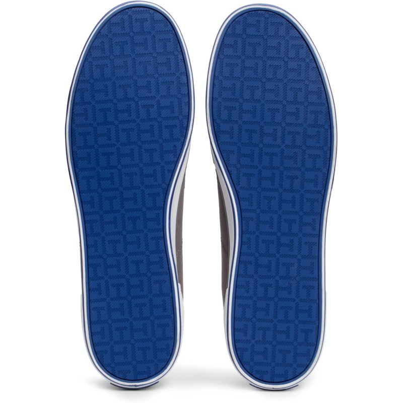 Tommy Hilfiger Sneakers Vulcanizzate Uomo Scarpe - 41 EU Grigio Steel Grey