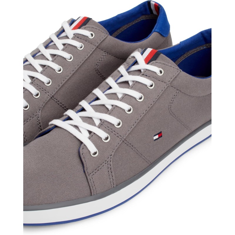 Tommy Hilfiger Sneakers Vulcanizzate Uomo Scarpe - 41 EU Grigio Steel Grey