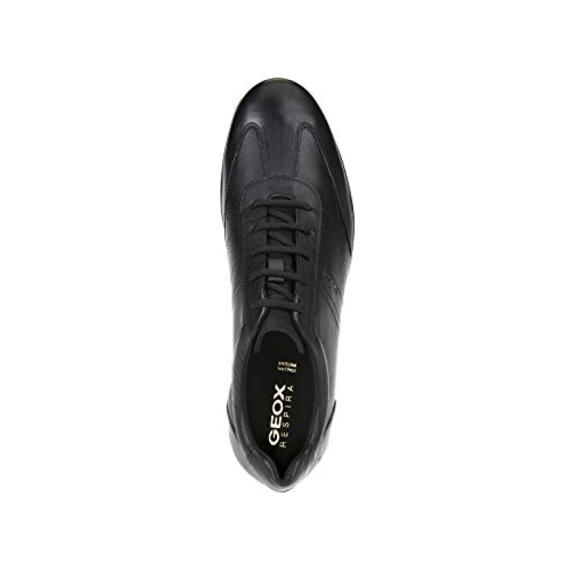 Geox U Symbol B SneakerUomo - 44 EU Nero Geox U Symbol B SneakerUomo - 44 EU Nero