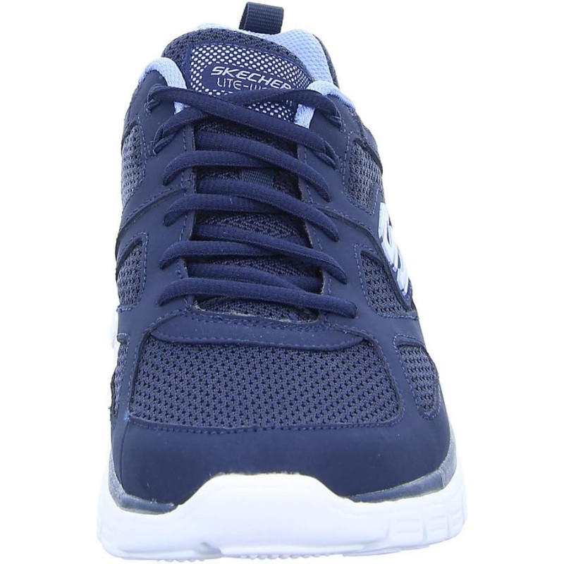 Skechers Burns Agoura, Sneakers,Sports Shoes Uomo - 44 EU Navy Leather Mesh Trim Skechers Burns Agoura, Sneakers,Sports Shoes Uomo - 44 EU Navy Leather Mesh Trim