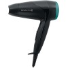 Remington Asciugacapelli 2000W - Pieghevole e Potente - Asciugacapelli da Viaggio, Bacchetta e Diffusore per styling, 2 livelli di riscaldamento e ventola, On The Go D1500