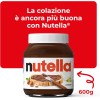 Nutella - Crema Spalmabile alle Nocciole e Cacao, Senza Glutine, Conservanti e Grassi Idrogenati, Ideale a Colazione, Vasetto da 600 gr - 600 g (Confezione da 1)