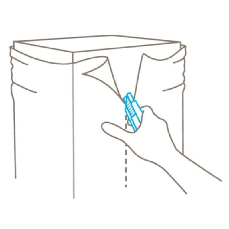 MARTOR Coltello di sicurezza con retrazione della lama, SECUNORM 175, coltello professionale per Cutter, Coltello per cartone, piccolo, in plastica, Per mancini e destrorsi - B01N9J8T0E Metallico