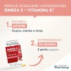 Omega 3 - Integratori per favorire la normale funzione cardiaca - Formula arricchita con Vitamina E, contro lo stress ossidativo - Per Adulti - Confezione da 60 perle softgel - Vitarmonyl