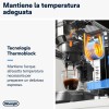De'Longhi Dedica EC685.R Macchina Caffè Espresso Manuale, Caffè Polvere o Cialde E.S.E., Montalatte classico per Cappuccini, Spegnimento Automatico, Serbatoio 1L, Filtro Singolo/Doppio, Rosso - Rosso