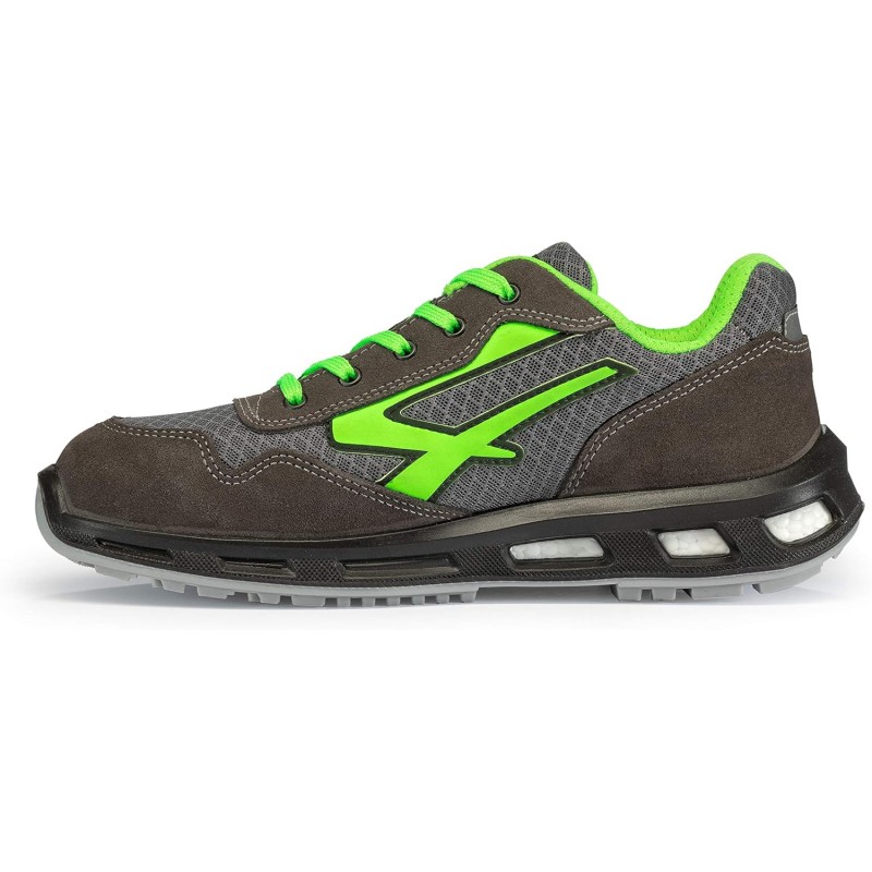 U-Power - Baskets de sécurité Basses légères et confortables Point - Environnements secs - S1P SRC 43 Gris/Vert - 43 EU Grigio Verde U-Power - Baskets de sécurité Basses légères et confortables Point - Environnements secs - S1P SRC 43 Gris/Vert - 43 EU Grigio Verde